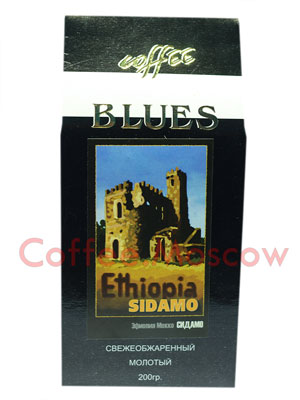 Кофе Блюз Ethiopia Sidamo молотый 200 гр