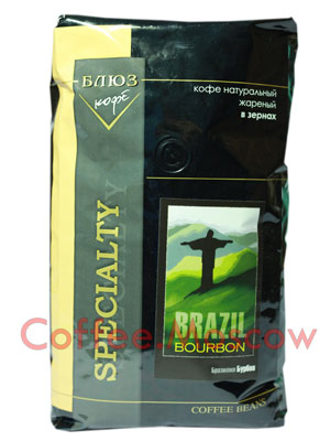 Кофе Блюз Brazil Bourbon в зернах 1 кг