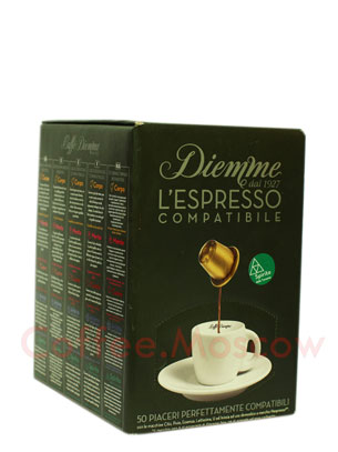 Кофе Diemme в капсулах L`espresso Spirito Tanzania 50 капсул (для Nespresso)