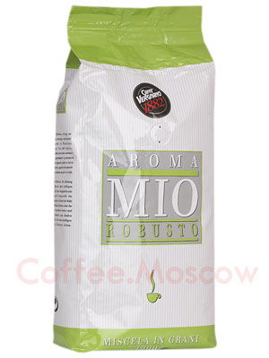 Кофе Vergnano в зернах Aroma Mio Robusto 1 кг