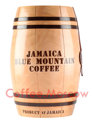 Кофе Jamaica Blue Mountain в зернах бочонок 1 кг
