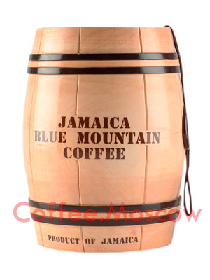 Кофе Jamaica Blue Mountain в зернах бочонок 200 гр