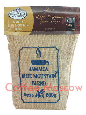 Кофе Jamaica Blue Mountain Blend в зернах 500 гр