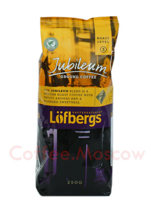 Кофе Lofberg Lila (Лефберг Лила) молотый Jubilee 250 гр