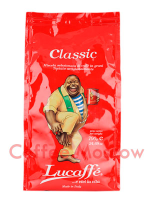 Кофе Lucaffe в зернах Classic 700 гр