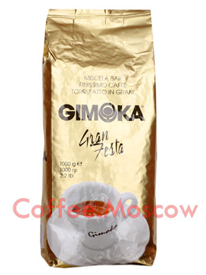 Кофе Gimoka в зернах Gran Festa 1 кг