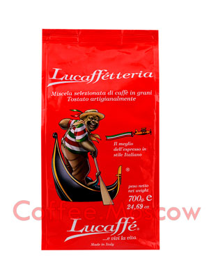 Кофе Lucaffe в зернах Lucaffetteria 700 гр