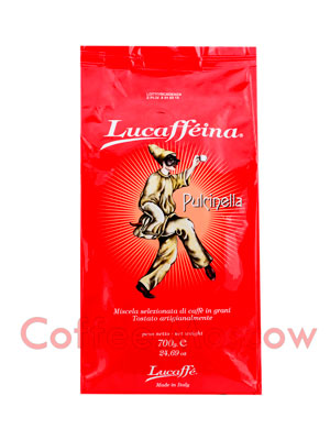 Кофе Lucaffe в зернах Lucaffeina Pulcinella 700 гр