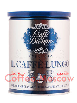 Кофе Diemme молотый Blens Coffee Blue Lungo 250 гр ж/б