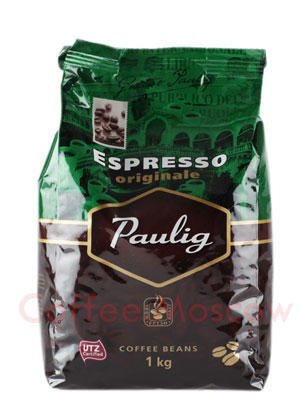 Кофе Paulig (Паулинг) Espresso Originale в зёрнах 1 кг