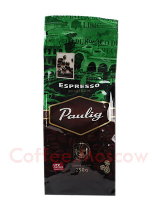 Кофе Paulig (Паулинг) Espresso Originale в зёрнах 250 гр