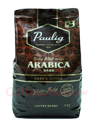 Кофе Paulig в зернах Arabica Dark 1 кг