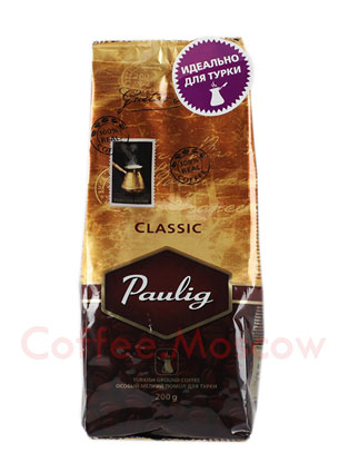 Кофе Paulig Classic молотый 200 гр для турки