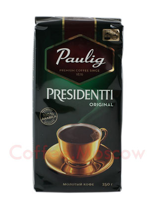 Кофе Paulig (Паулинг) Presidentti Original молотый 250 гр