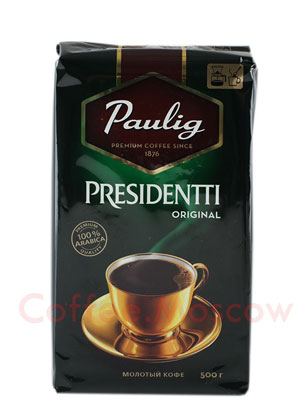 Кофе Paulig (Паулинг) Presidentti Original молотый 500 гр