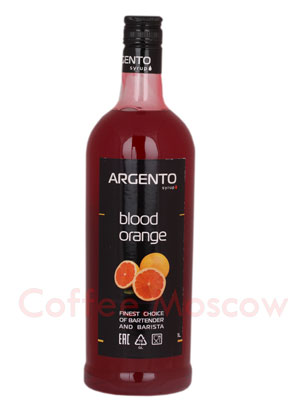 Сироп Argento Красный апельсин 1 л
