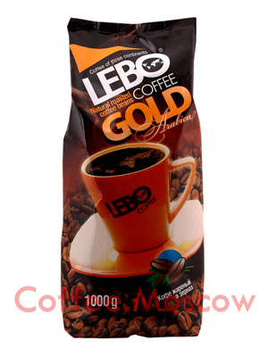 Кофе Lebo в зернах Gold 1 кг