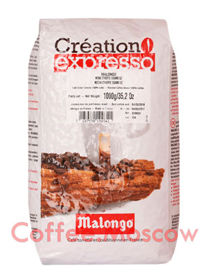 Кофе Malongo в зернах Ethiopia Sidamo 1кг