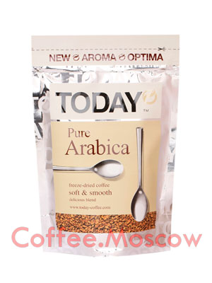 Кофе Today растворимый Pure Arabica 75 гр