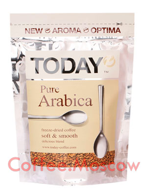 Кофе Today растворимый Pure Arabica 150 гр