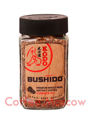 Кофе Bushido растворимый Kodo 95 гр (ст.б.)