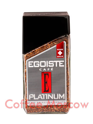 Кофе Egoiste растворимый Platinum 100 гр (ст.б.)