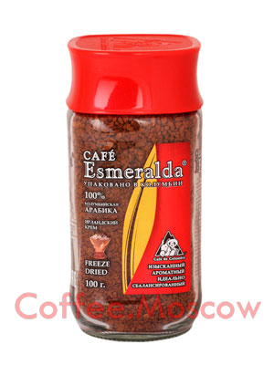 Кофе Cafe Esmeralda растворимый Ирландский Крем 100 гр