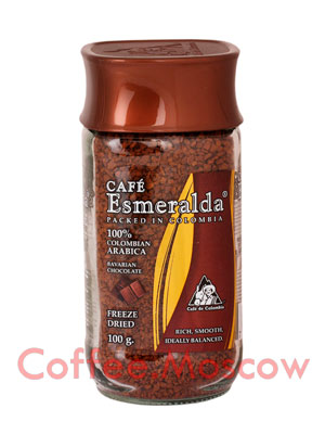 Кофе Cafe Esmeralda растворимый Баварский Шоколад 100 гр