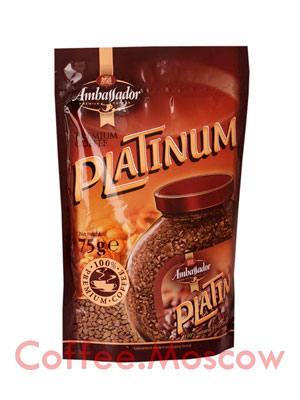 Кофе Ambassador растворимый Platinum 75 гр