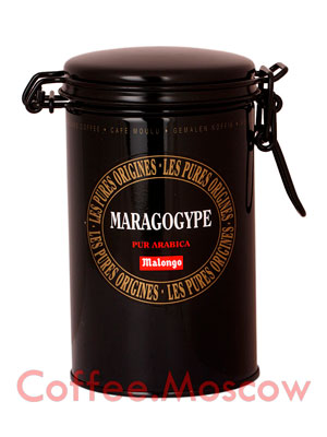 Кофе Malongo (Малонго) молотый Maragogype  250 гр (ж.б.)