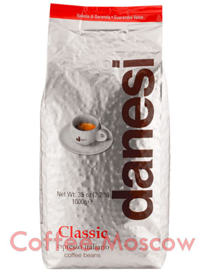 Кофе Danesi в зернах Classic 1кг