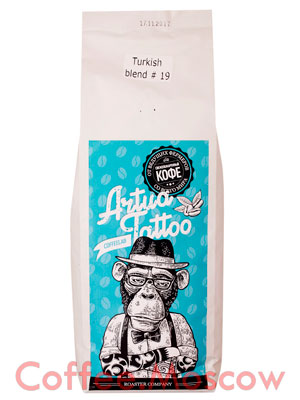 Кофе Artua Tattoo Coffeelab Turkish Blend 19 в зернах 1 кг