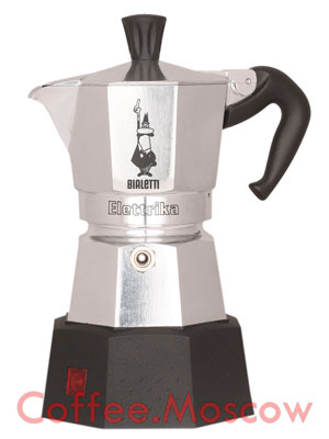 Гейзер Bialetti Elettrika 2 порции 80 мл (Электрическая)