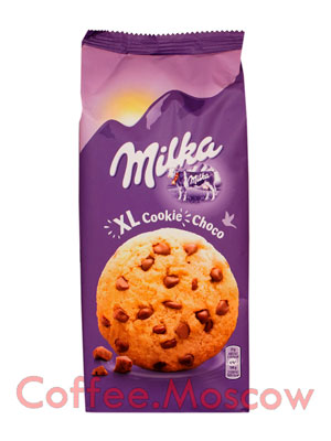 Бисквитное печенье Milka Choco XL 184 гр