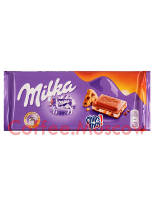 Шоколад Milka Chips ahoy 100 гр