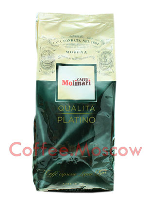 Кофе Molinari в зернах Platino 1 кг