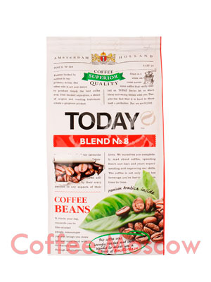 Кофе Today Blend №8 в зернах 200 гр