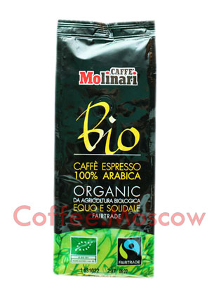 Кофе Molinari молотый Bio Organic