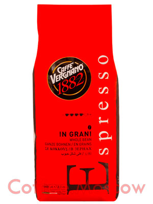 Кофе Vergnano в зернах Espresso Bar 1кг