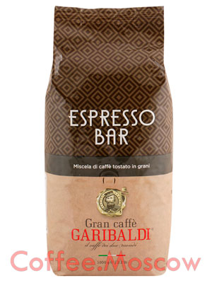 Кофе Garibaldi в зернах ESPRESSO Bar 1 кг