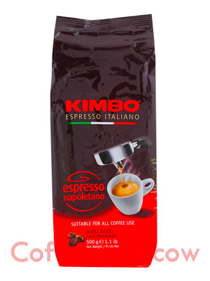 Кофе Kimbo (Кимбо) в зернах Espresso Napoletano 500 гр