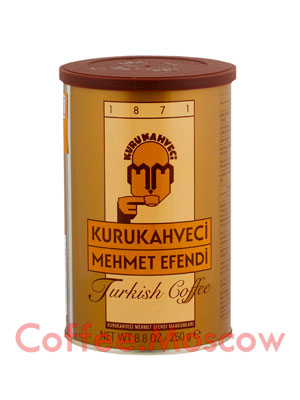 Кофе Mehmet Efendi Kurukahveci молотый для турки 250 гр 