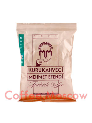 Кофе Mehmet Efendi Kurukahveci молотый для турки 100 гр 