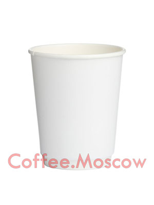 Стакан бумажный ThermoCup 250 мл белая