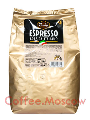 Кофе Paulig в зернах Arabica Espresso Italiano 1 кг 