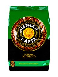 Кофе Черная Карта Espresso в зернах 1 кг