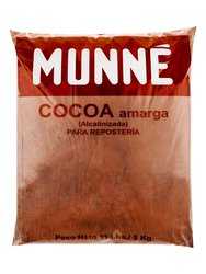 Munne Amarga Какао без сахара пакет 5 кг