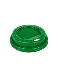 Крышка для стаканов Зеленая 80 мм для 250 мл с питейником (100 шт)