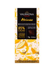 Шоколад Valrhona Abinao Гран Крю 85% какао, 70 г (плитка)