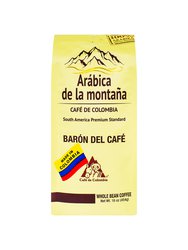 Кофе De La Montana Arabica в зернах Baron Del Cafe 454 г